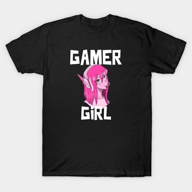 Gamer Girl T-Shirt by Gamers Utopia